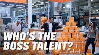 Who‘s The Boss Talent: Episode 1 | Talente-Duell bei OBI mit Satansbratan: Alexandra VS. Charly!