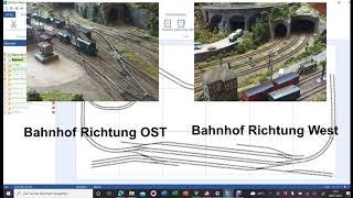 Modelleisenbahn Spur N -Der Gleisplan mit AnyRail-