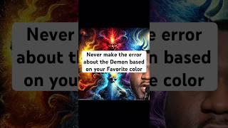 Demons based on your Favorite Color