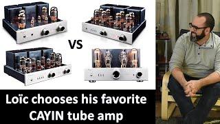 Cayin CS55A vs CS88A vs CS100A vs CS845 tube integrated amp. Loic's impression. (reupload)