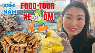 Food Tour Xe Ôm Bất Ngờ Từ Quận 1 Chợ Bến Thành Đến Quận 5 | Món Ăn Vỉa Hè Nổi Tiếng Sài Gòn