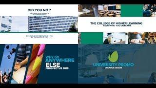 University Promo ( After Effects Project Files )  AE Templates