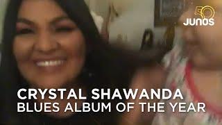 ‘Yay mommy!’ Crystal Shawanda wins for blues album of the year | Juno Awards 2021