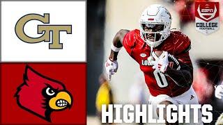 Georgia Tech Yellow Jackets vs. Louisville Cardinals | Full Game Highlights | ESPN College Football