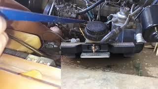 How to Tilt/Adjust the Fuel Injection Pump 4D56 White Smoke Problem