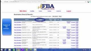 FedBiz Access Market Intel - Open Solicitations (1:12)