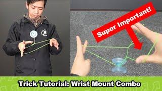 [Classic & Cool] Wrist Mount Combo [REWIND Yo-Yo Trick Tutorial] #yoyo #yoyotricks #tutorial