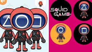 Squid Game: How To Creat Character And Game | Toca Jenni | Netflix