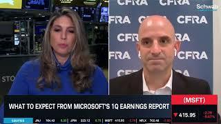 MSFT to Show A.I. Standing in Earnings Report