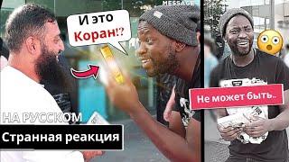  "ЭТО КОРАН!?" ️ УДИВИТЕЛЬНАЯ РЕАКЦИЯ #ислам