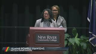 New River Community College Black History Month Event 2024