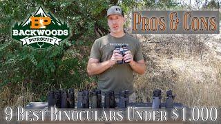 Best Binoculars Under $1000 - Pros and Cons of Each