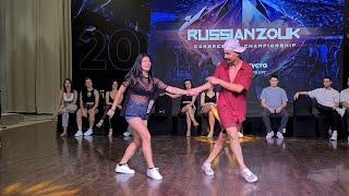 Jotta Piedade & Luanna Rodrigues. 1st place JnJ Advanced. Russian Zouk Congress 2023 | Zouk Dance