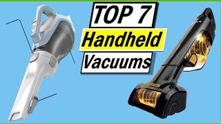 The 7 Best Handheld Vacuums Of 2023 [Buying Guide]