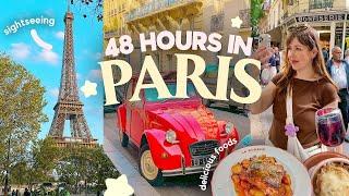 WE WENT TO PARIS FOR THE FIRST TIME    Trying french foods and seeing the sights in 48 hours!