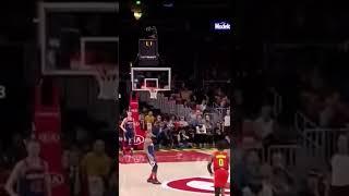 Trae Young makes OVER HALFCOURT BUZZER BEATER #shorts