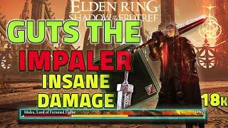 The ULTIMATE Strength Bleed Build | GUTS the Impaler | Elden Ring #shadowoftheerdtree