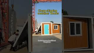 Cheap shipping container homes