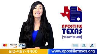 Apostille Texas - Apostille Services - Embassy Legalization Services - Document Authentications