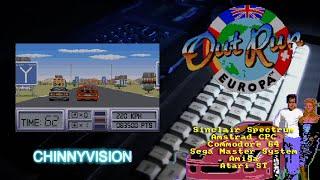 ChinnyVision - Ep 431 - Outrun Europa - C64, Spectrum, CPC, Sega Master System, Atari ST, Amiga