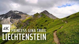 Most Beautiful Hike in Liechtenstein | Malbun Walking Tour 4K [Princess Gina Trail]