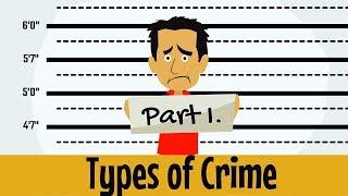 Types Of Crime Part I