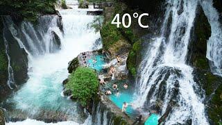 Discover the World's Largest Hot Spring Waterfall Hidden in China's Mountains