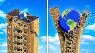 Small To Big Earths vs Dynamic Tower