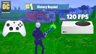 OG Fortnite on Xbox Series S | Controller Gameplay | 120 FPS | Solo