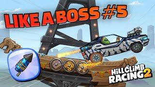 Like a Boss #5Epic and Funny Moments - Hill Climb Racing 2 Gameplay Compilation