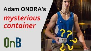 Adam Ondra's mysterious container