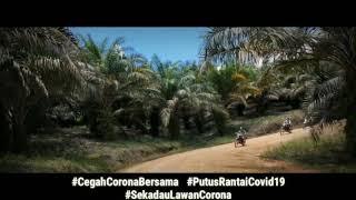 Patroli Wilayah & Bagikan Masker ke Warga, Upaya TNI Polri Belitang Hulu Cegah Virus Covid - 19