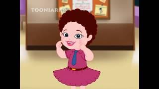 Chubby cheeks dimple chin | English Rhymes| Lil tots classic rhymes| by Tooniarks