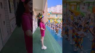 Chinese children enjoy their School  #shorts