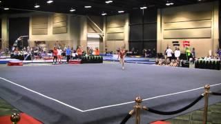 Floor 1st place, UGA 2015, Alina Waruszewski, R-Athletics 9.850