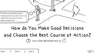 How do You Make Good Decisions and Choose the Best Course of Action