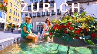  A Summer Walk in Zurich – 34°C of Sunshine & City Charm ️ 