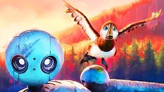 The Wild Robot helps his son to take Flight | CLIP