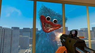 HUGGY WUGGY FROM POPPY PLAYTIME KEEPS FINDING ME EVERYWHERE!? PT 2 | Garry's Mod