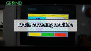 Automatic bottle cartoner machine