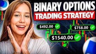 THIS TRADING STRATEGY  USED BY GENIUSES | BINARY OPTION TRADING STRATEGY | TRADING LINA BINARY