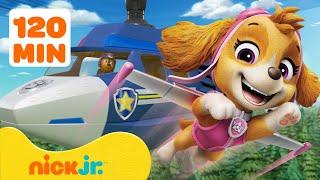 Щенячий патруль | Воздушные спасательные приключения PAW Patrol #4 с Гонщиком  120 минут | Nick Jr.