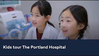 Kids tour The Portland Hospital