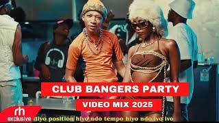 CLUB BANGERS PARTY VIDEO MIX 2025 BY DJ BUSHMEAT, STREET MASHUP 8 FT ARBANTONE,AFROBEATS,DANCEHALL