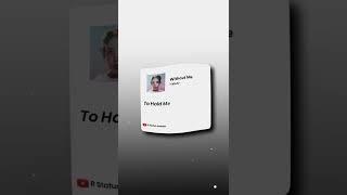 Without Me Song WhatsApp Status | Spotify Trending WhatsApp Status | R STATUS CREATOR