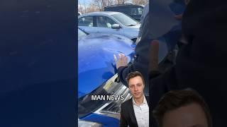 Incredible Dented Hood Fix | Man News (via ._burtcocaine/tt) #unbelievable #reaction #mechanic #cars