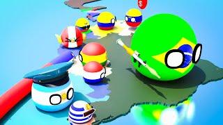 Meet the South America || 3D Countryballs