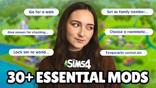 30+ Must Have Mods for The Sims 4