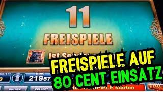 Freispiele auf 80 Cent Einsatz im Spiel Feline Queen, Odysseus am Bally Wulff | Merkur Magie,Casino