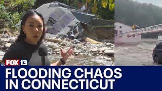 Flash flooding chaos in Connecticut | FOX 13 Seattle